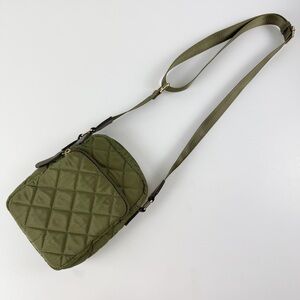 Le Miel Crossbody Quilted Handbag Green Bag Purse